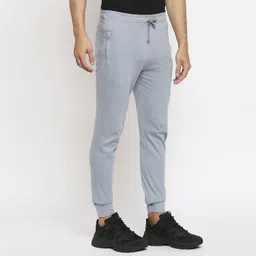 killer Men Solid Grey Track Pants image 3
