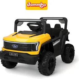 jammbo Rechargeable Battery-Powered Kids Ride-On X1 Jeep with Music,Lights & Remote Jeep Battery Operated Ride On-picture-26