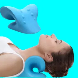 nansana Cervical Neck & Shoulder Relaxer Stretcher Chiropractic EVA Foam Pillow Neck Support-picture-10