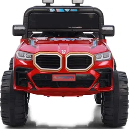 leotoon Kids Superman SUV Jeep Battery Operated Ride On image 4