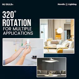 havells 12 W Basic T-Bulb B22 LED Bulb image 4