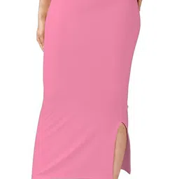 Vidhata Pink Color Women'S Lycra Stretchable Fishcut Petticoat Shapewear Underskirt Lycra Blend Petticoat-picture-12