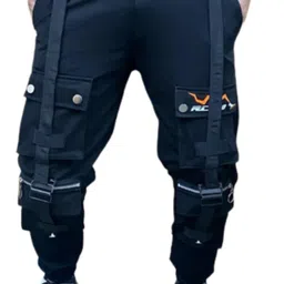 trending mindsart Men Self Design Black Track Pants-picture-35