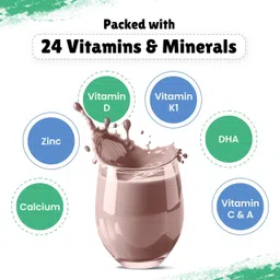 little joys Nutrimix for Kids 7-12 years |Chocolate Flavour| Supports Weight & Height Gain image 5