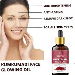 TQS Kumkumadi Tailam Oil For Face Care & Glowing Skin Oil image 4