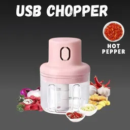 livesta Electric Chopper, Rechargeable Chopper for Kitchen Vegetable & Onion Garlic I401 Electric Vegetable & Fruit Chopper-picture-19