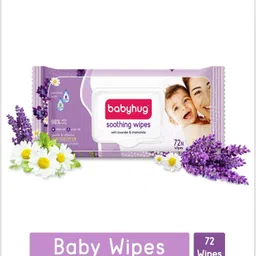 babyhug Lavender & Chamomile Wipes - 72 Pieces-picture-25