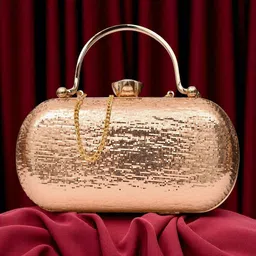 for the beautiful you Party Peach Clutch-picture-32