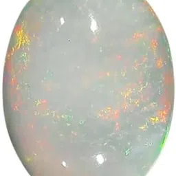 sidharth gems 7.25 Ratti 6.25 Crt Natural Opal Stone Oval White Australian Opal Gemstone Opal Stone-picture-25