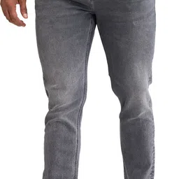 spykar Men Slim Mid Rise Grey Jeans-picture-13