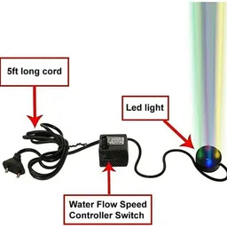 anant gift gallery 3W Water Aquarium Pump ,FOUNTAIN WATER MOTOR Water Aquarium Pump image 3