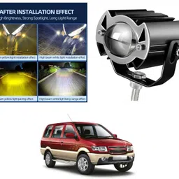 prtek 15W G15 Mini LED Dual-Lens Yellow/White Spot & Marker Light X40 Car Fancy Lights-picture-11