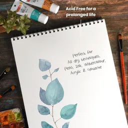 scholar artist Wire Bound 270 GSM Artist Pad - Maestro (A4) Sketch Pad image 3