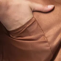 avyola Suede Self Design Coat For Women image 5