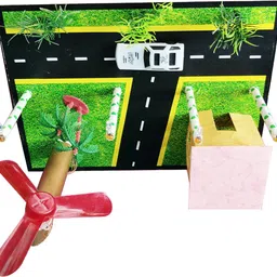 rawat science project Wind-Mill Science Working Project Educational Electronic Hobby Kit image 4