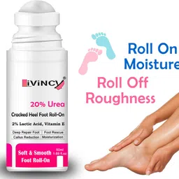 livincy Foot Care Roll On Combo | Heel Repair Cream & Urea Foot Roll On for Women-picture-20