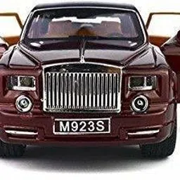 hph craft 1:24 Scale Die Cast Rolls Royce Phantom Pull Back Sedan with Metal Model RR Pull Back Alloy Toys with Light and Sound Collection for Gift Metal Cars for Kids (Multi Color)4.8-picture-23
