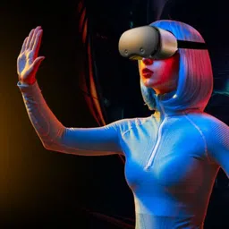 Elevea Virtual Reality Headset Glasses Anti-Radiation Adjustable Screen Headband image 2