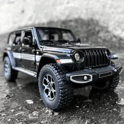 duwol 124 scale Rubicon Toy Car Diecast Metal Model Rubicon Car Light Sound Pull Back-picture-13