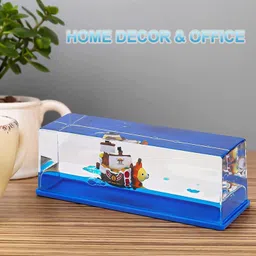decor spirit 15cm OnePiece Thousand Sunny Liquid Display Bottle Ship, Fluid Drift Bottle Ship image 3