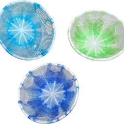 grahast Fruit vegetable pack 3 BasketRound_202 Plastic Fruit & Vegetable Basket-picture-27