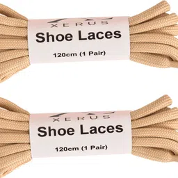XERUS Shoe Laces Round Beige For Boot Sport Hiking Shoe Lace-picture-38