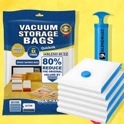 Moisture Proof XL Jumbo Vacuum 25 Storage Bags Space Saving Travel Storage Vacuum Bags-image-27