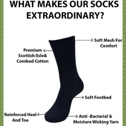 vapindia Men Solid Mid-Calf/Crew image 3