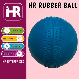crictenn HR Rubber Ball for Cricket | Tournament Street Match Lawn Cricket Rubber Ball image 3
