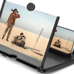 JANGI 9 inch 3 times 3D magnifier glass Fresnel mirror screen enlarger F2264 Screen Expander Phone-picture-22