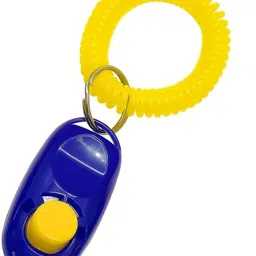 petjoy Dog Training Clicker with Wrist Strap - (Oval Clicker) Plastic Training Aid For Dog & Cat-picture-26