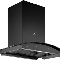 kaff VASCO DHC 60 Auto Clean Wall Mounted black 1250 CMH Chimney image 2