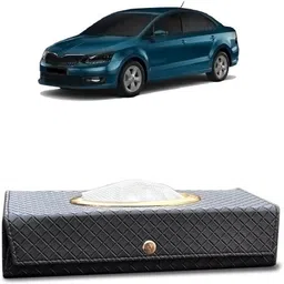 brothertwo Car Tissue Box Holder with 100 Tissue For Skoda Rapid Vehicle Tissue Dispenser-picture-16