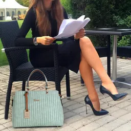 exotic Women Green Sling Bag image 3