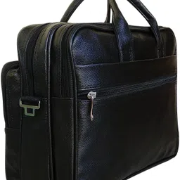 sm bags Men & Women Black Messenger Bag - Extra Spacious image 4