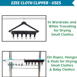 synergy Steel Floor Cloth Dryer Stand SY-CS21-COMBO image 4