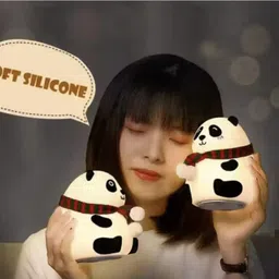 abc Panda Silicone Night Light, Color Changing Cute Lamp Night Lamp-picture-21
