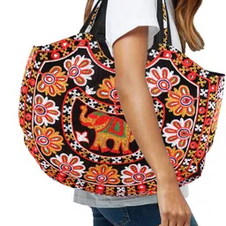 kuber industries Women Black Shoulder Bag - Regular Size image 3