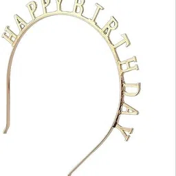 senarius Golden Happy Birthday Hair Band-picture-47