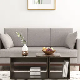 spacewood Kosmo Coffee Table in Brown Finish image 1