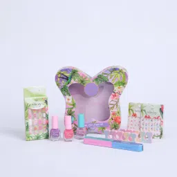 whimsy beauty Whimsy Safe, Water Based, Peel Off Nailpaint Kit for Girls image 1