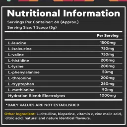 MUSCLEMEND FORMULA EAA+NOOTROPICS | EAAs+BCAAs POWDER (Watermelon) 100g image 5