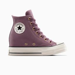 converse Chuck 70 Wedge Platform Suede women high top shoe-picture-22