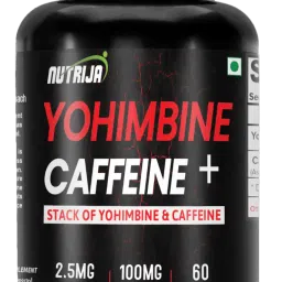 NutriJa Yohimbine Plus Caffeine | Stack of Yohimbine 2.5mg, Caffeine & Green Tea Extract | Perfect Synergy Promotes fat loss, Energy & Focus-image-5