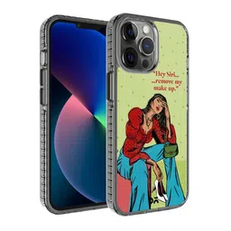 DailyObjects Multi Colored Printed Hey Siri iPhone 12 Pro Phone Case-picture-21