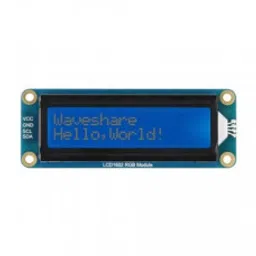 Waveshare LCD1602 RGB Module, 162 Characters LCD, RGB Backlight, 3.3V/5V, I2C Bus-picture-15