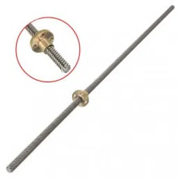 215mm Trapezoidal 4 Start Lead Screw 8mm Thread 2mm Pitch Lead Screw with Copper Nut-picture-21