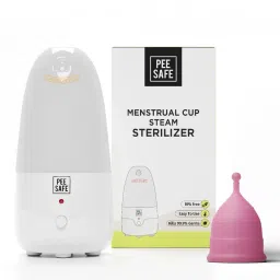 Pee Safe Menstrual Cups For Women, Small Size With Menstrual Cup Sterilizer | Clean Your Menstrual Cup Hassle Free In Just 5 Minutes, Kills 99.9% Of Germs-picture-21