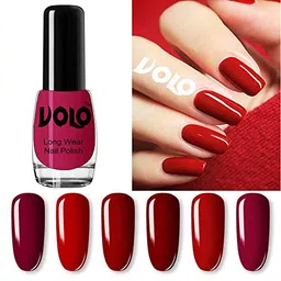 Volo Boss of Gloss Nail Polishes Set of 12 Pcs Infinite Collection(Nude, Pink, Nude, Pink, Green, Pink, Nude, Pink, Wine, Candy, Nude, Nude) 60 ML image 2