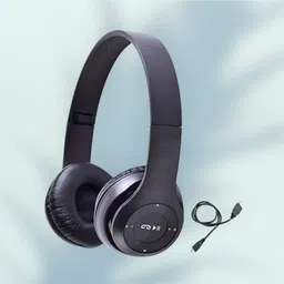 tws Wireless Foldable Headphones with Sovereign Bass Control_35 Bluetooth & Wired Headset image 1